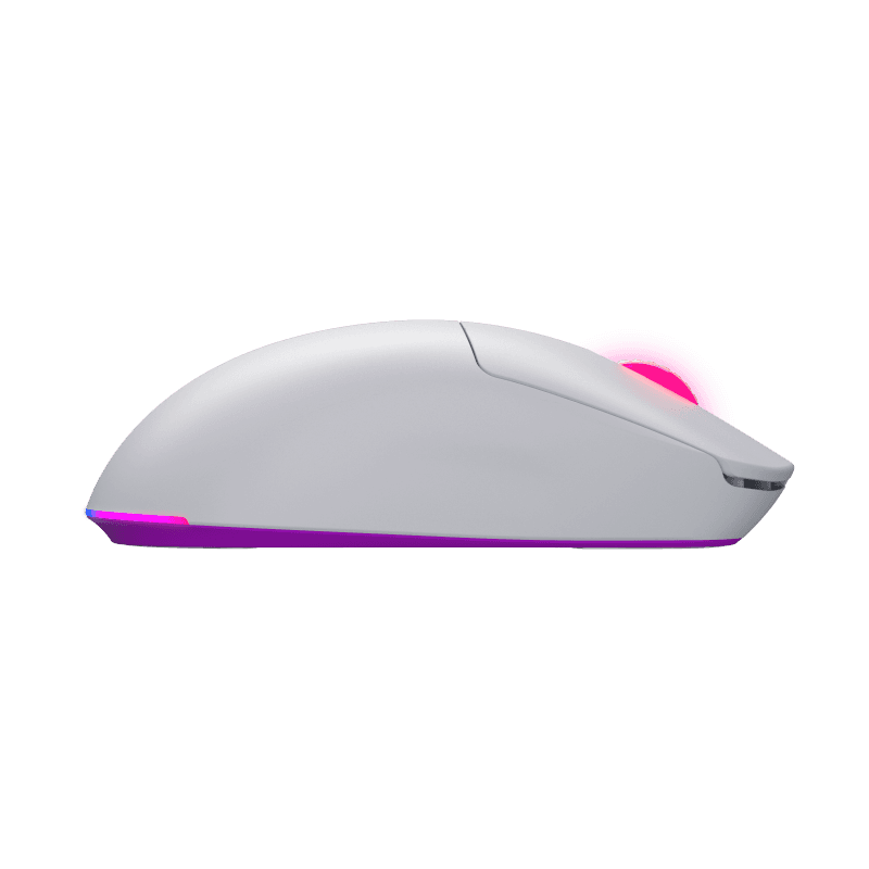 Mouse Gaming Wireless HATOR Quasar 3 Ultra 8K Wireless, 30000 dpi, Alb