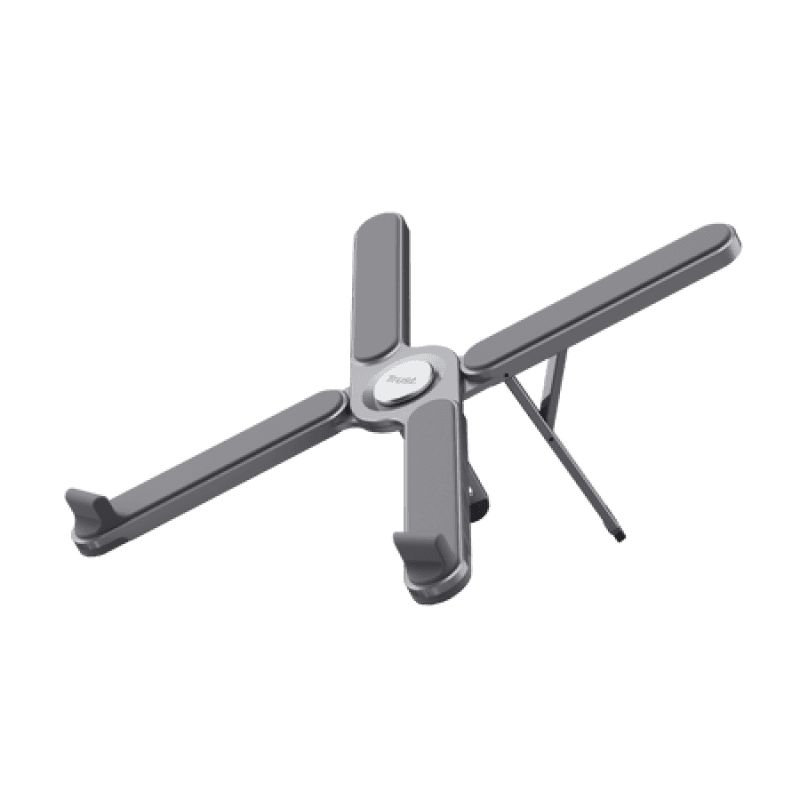 Stand laptop Trust Macy Foldable, ajustabil pe inaltime: 7 trepte, , dimensiune maxima laptop 17"