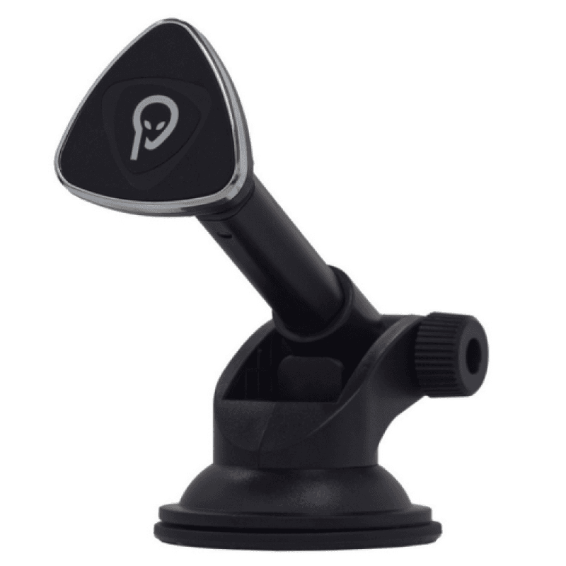 Suport auto magnetic Spacer pentru smartPhone, fixare prin Ventuza sau in Grila de ventilatie, Magnetic