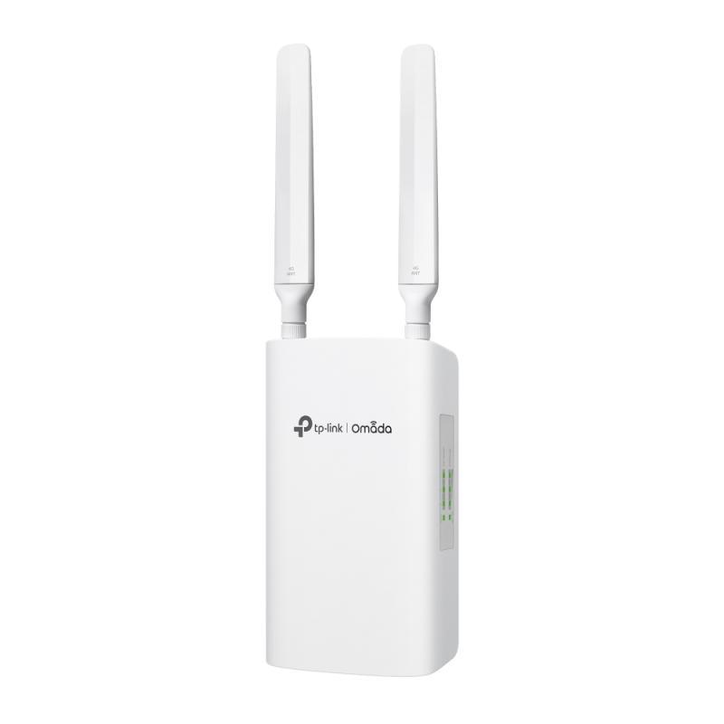 Omada 4G+Cat6 AX3000 Outdoor/Indoor Gateway PORT: 3× Gigabit WAN/LAN Port