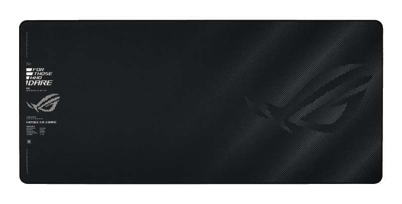 ASUS ROG Sheath II XXL. Width: 900 mm, Depth: 400 mm. Product colour: Black, Surface coloration: Pattern
