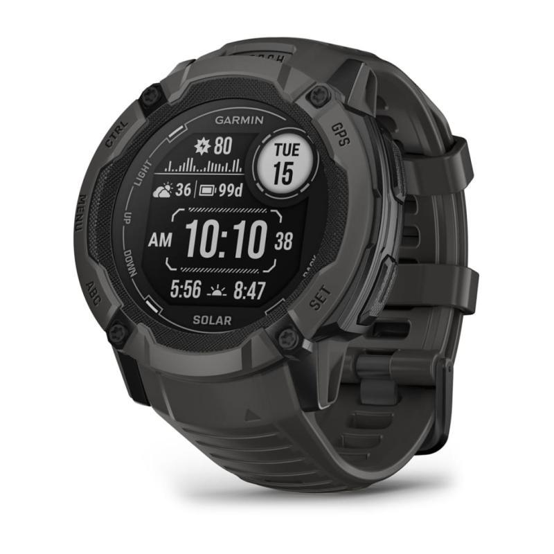 Smartwatch Garmin Instinct 2X Solar, 50mm, Grey
