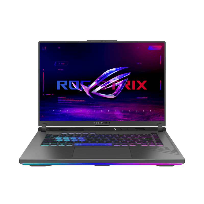 Laptop Gaming ASUS ROG Strix G16 G614PW-RV043, cu procesor AMD Ryzen 9 8940HX, 16'' IPS, 16 GB DDR5, 1 TB