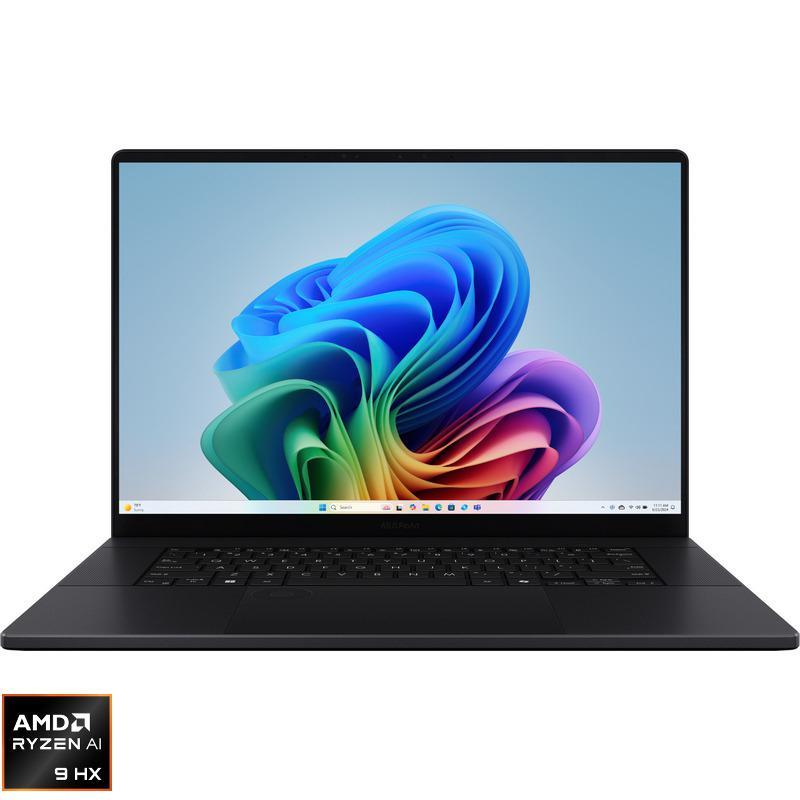 Laptop Consumer ASUS ProArt P16 H7606WM, cu procesor Ryzen AI 9 370, 16'' OLED, 32 GB LPDDR5x, 2 TB