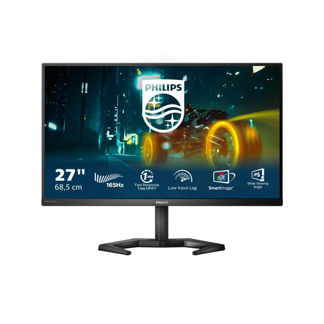 Monitor Consumer Philips 27M1N3200ZA/00, 27", 1920 x 1080 pixeli, Black, 2 ani Garantie