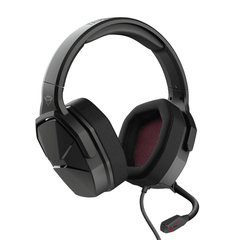 Casti Gaming Head-band Trust GXT 4371 Ward, Wired, Negru