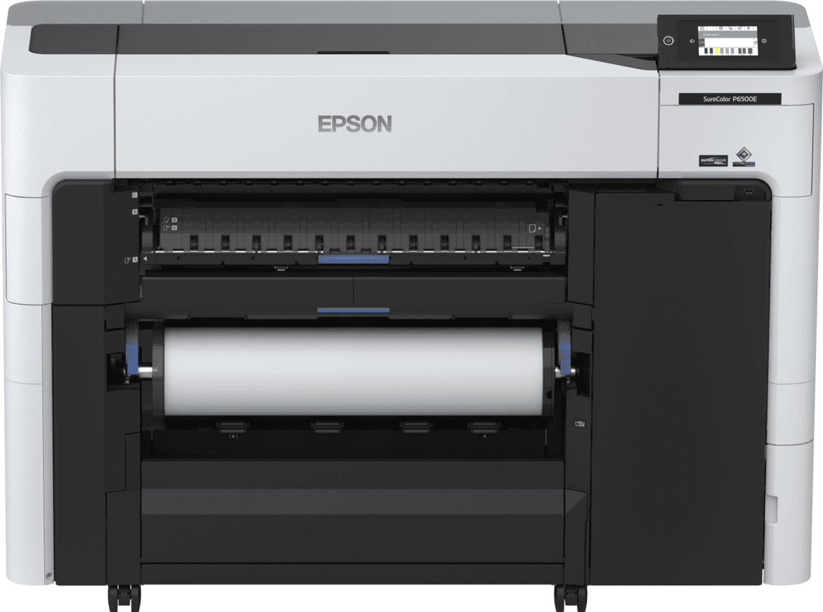 EPSON SC-P6500E A1 LARGE FORMAT PRINTER, Ultrachrome® Pro6, Format A1, 24", Photo Black, Matte Black, Cyan, Yellow