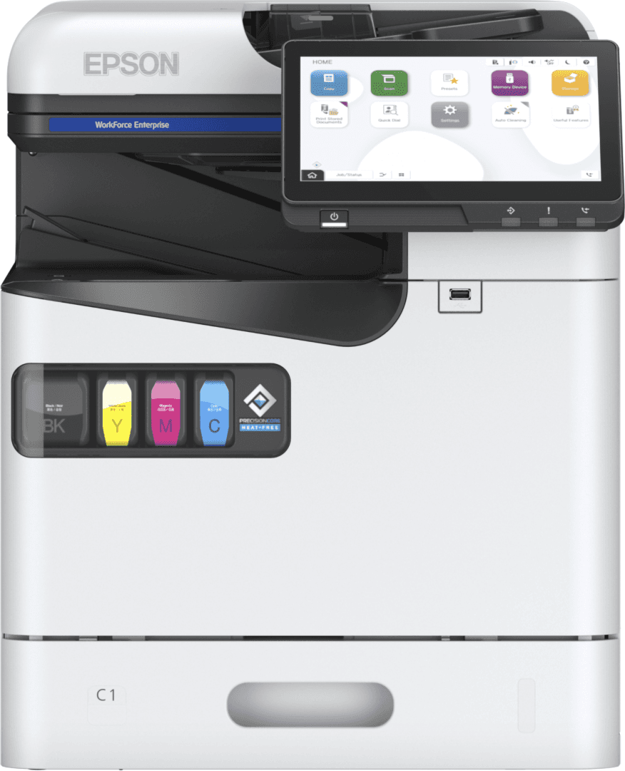 Multifunctional inkjet EPSON AM-C400, format A4, Color, Duplex, USB + LAN + Wi-Fi