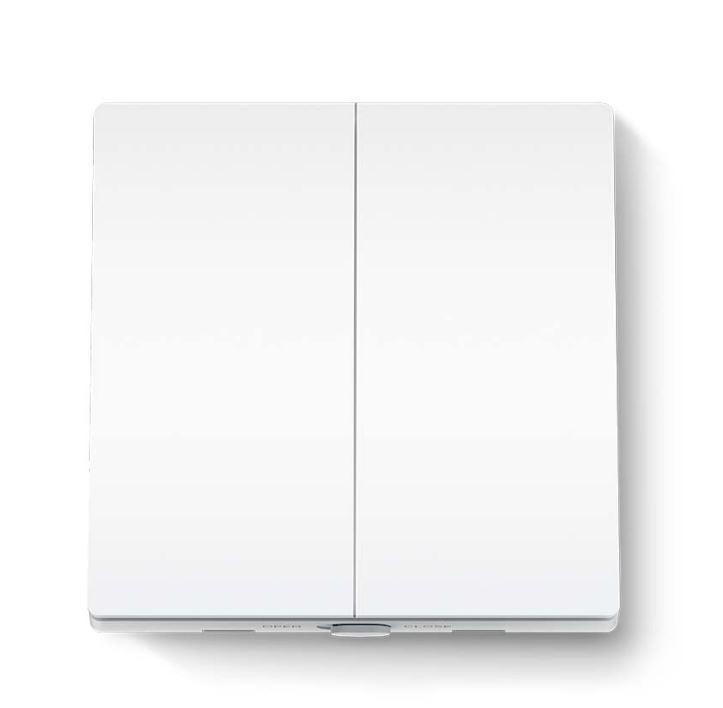 TP-LINK TAPO S220 intrerupator inteligent dublu (NECESITA HUB TAPO), Wireless: 868 MHz