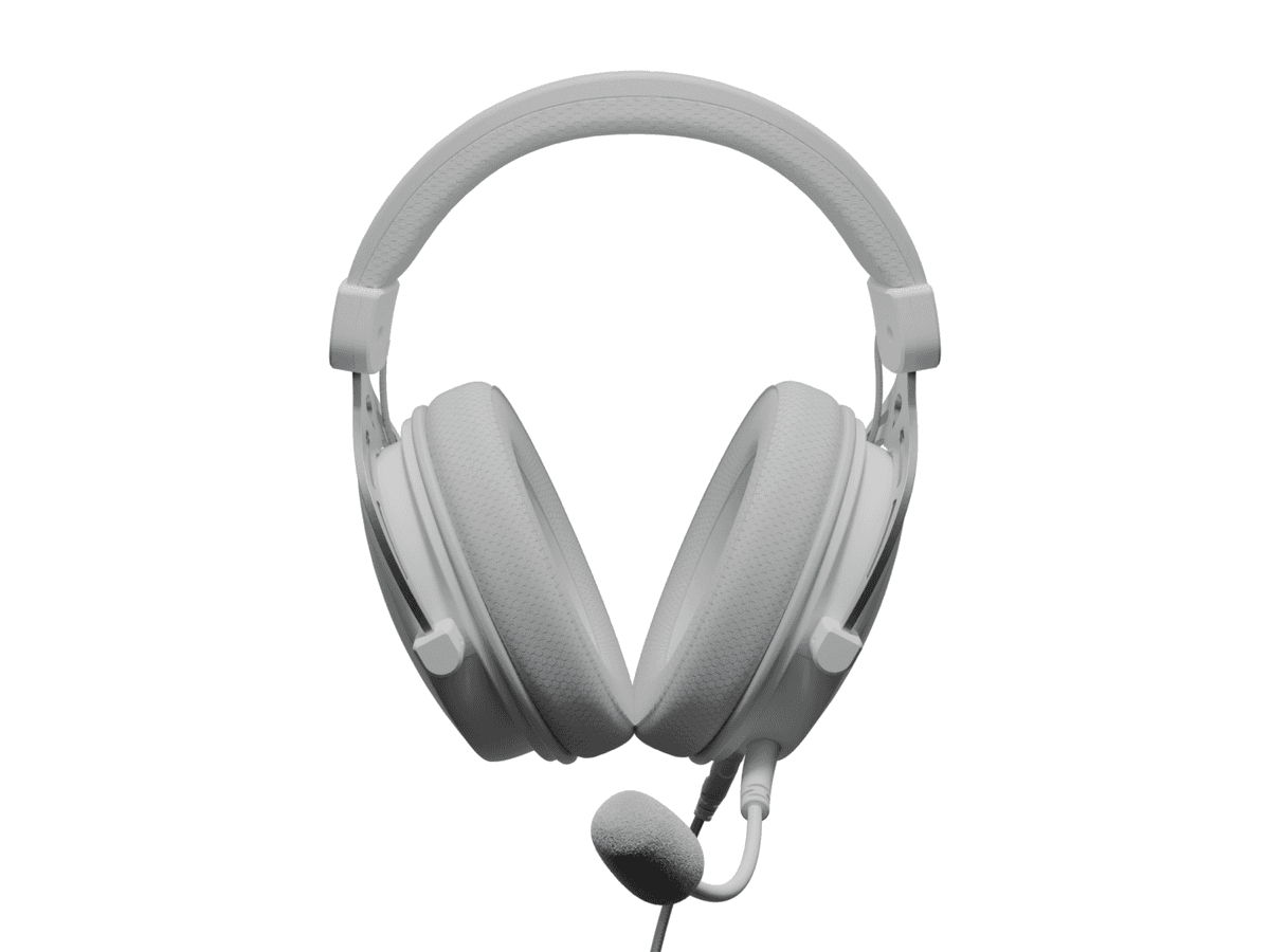 Casti Gaming Over-ear Genesis Toron 531, Wired, Alb