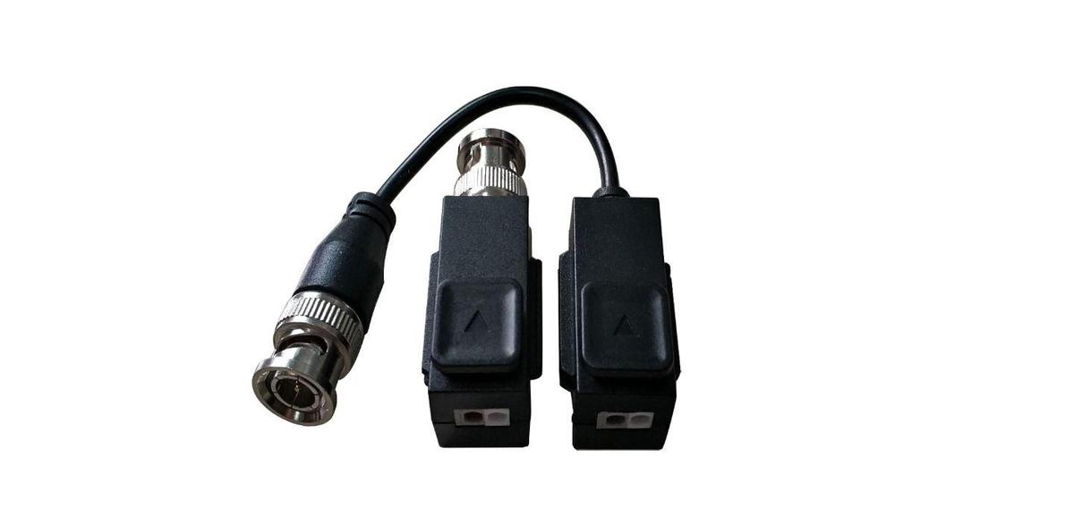 Video balun DS-1H18S/E(C);307400306,Video balun pasiv  Hikvision