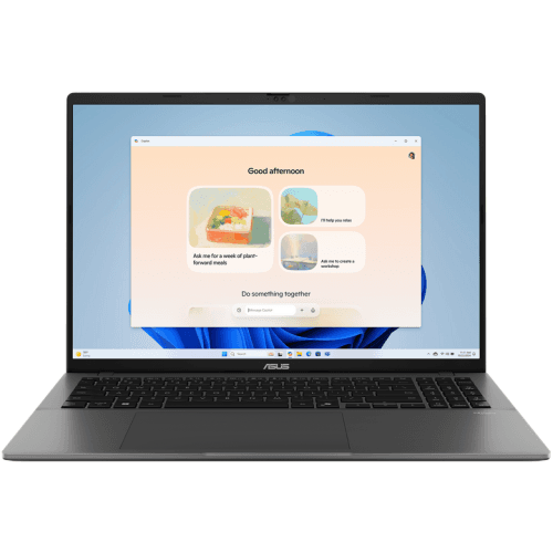 Laptop Consumer ASUS Vivobook S16, cu procesor AMD Ryzen 7 260, 16'' IPS, 16 GB DDR5, 1 TB SSD, AMD Radeon 780M