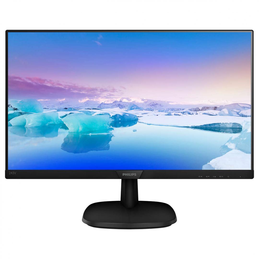 Monitor Consumer Philips 273V7QDSB/00, 27", 1920 x 1080 pixeli, Black, 3 ani Garantie