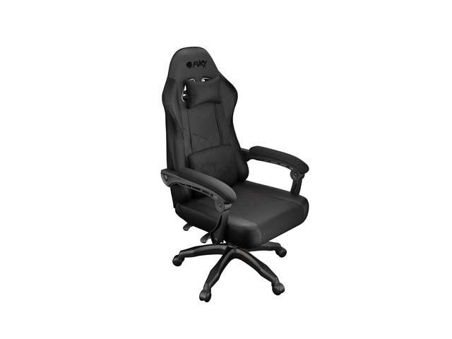 Scaun gaming FURY SHINAI S2, material piele ecologica+fabric, reglabil pe inaltime, greutate maxima suportata 120 kg