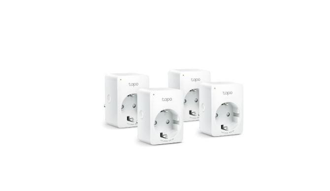 TP-Link MINI SMART WI-FI SOCKET TAPO P100 (4-PACK), Protocol: IEEE 802.11b/g/n, Bluetooth 4.2 (for onboarding only)