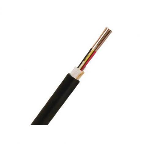Cablu fibra optica MM OM2, 50/125 12 fire, , int/ext, 1200N, protectie la rozatoare, monotube, in gel, manta PE, negru