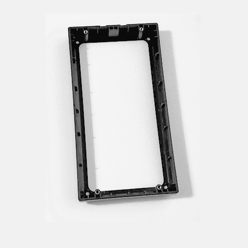 Rama de plastic pentru videointerfon KV8413-open boxes-black , model valabil pentru : DS-KV8213-WME1 , DS-KV8413-WME1