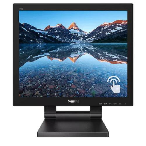 Monitor Consumer Philips 172B9TL/00, 17", 1280 x 1024 pixeli, Touchscreen, Black, 3 ani Garantie