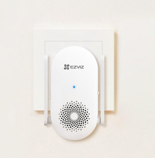 WI-FI CHIME SMART EZVIZ CH1,  Comunicare:  IEEE802.11b, 802.11g, 802.11n, 2.4 GHz ~ 2.4835 GHz