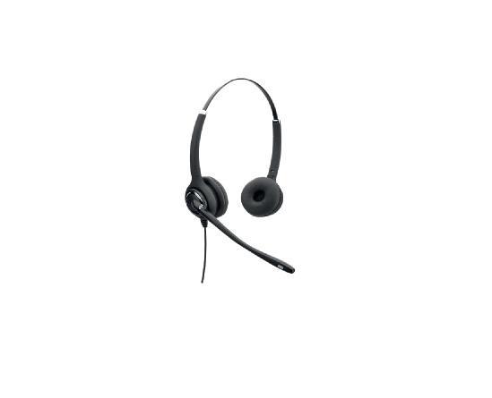 Casti Head-band Axtel Elite HDvoice duo NC, Wired, noise-canceling, Negru