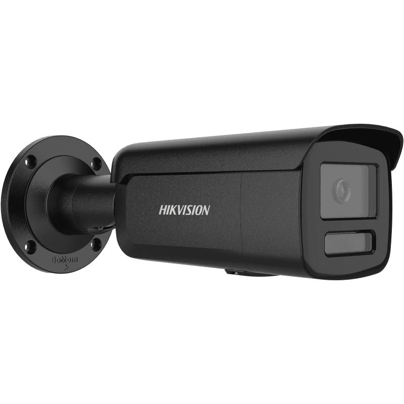 Camera de supraveghere IP Bullet 4MP Hikvision DS-2CD2T47G3- LIY(2.8MM)/BK, lentila fixa 2.8mm