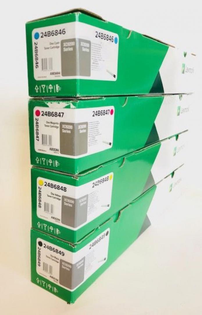 Toner LEXMARK 24B6846, Cyan