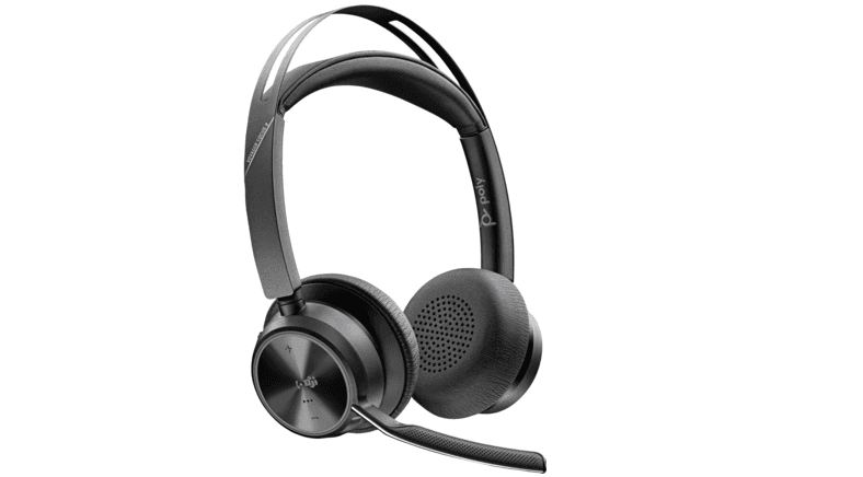 Casti Head-band HP Voyager Focus 2, Wireless, noise-canceling, Negru