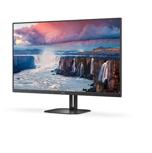 Monitor Gaming AOC 24V5CE/BK, 23.8", 1920 x 1080 pixeli, Black, 3 ani Garantie