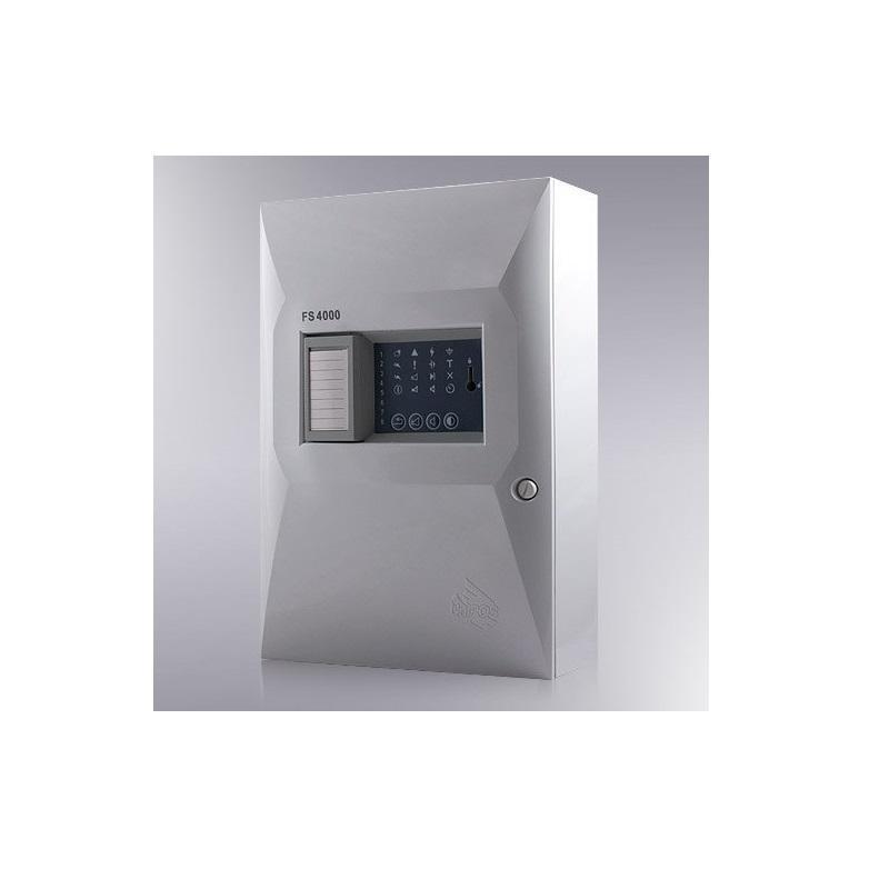 Conventional Fire Control panel FS4000/8:- 8 fire alarm lines;- 2 monitored outputs;- 2 relay outputs for for fire;- 1