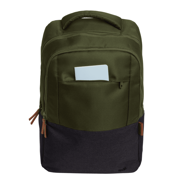 Rucsac laptop Trust Lisboa, Verde, 2 ani Garantie
