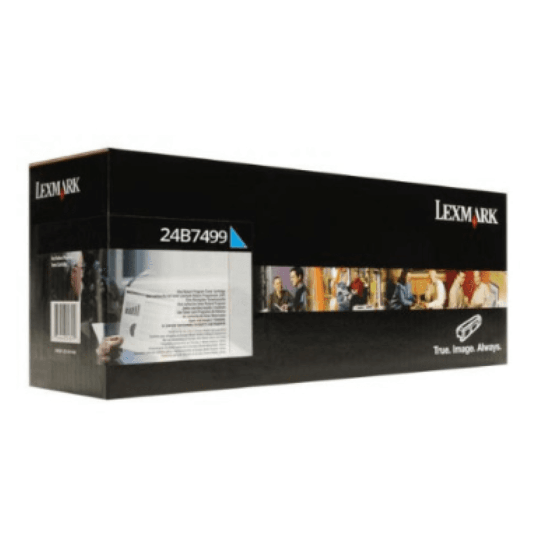 Toner LEXMARK 24B7499, Cyan