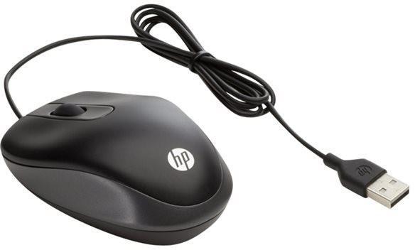 Mouse HP Travel USB Mouse, 1000 DPI, Negru