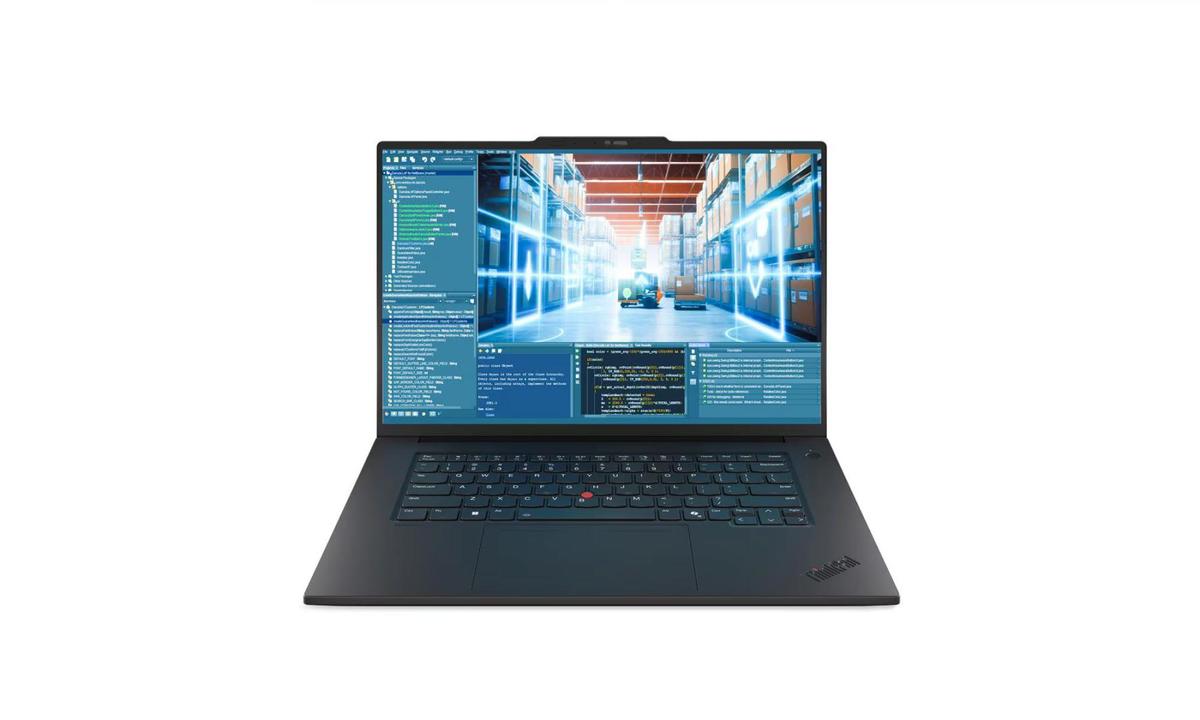 Laptop Workstation Lenovo ThinkPad P1 Gen 8, cu procesor Intel Core Ultra 9 285H, 16'' OLED, 64 GB LPDDR5x, 2 TB
