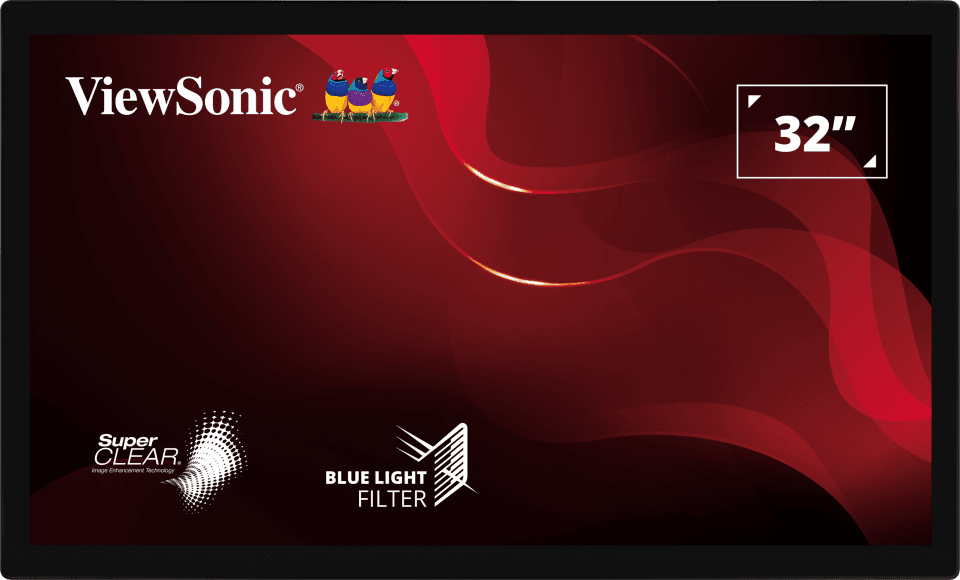 Monitor Consumer ViewSonic TD3207, 32", 1920 x 1080 pixeli, Touchscreen, Black, 3 ani Garantie