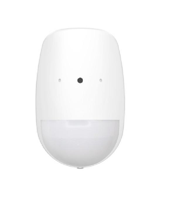 Detector PIR si geam spart wireless  Hikvision DS-PDPG12P-EG2-WE, frecventa de operare: 868MHz, Tri-X Wireless