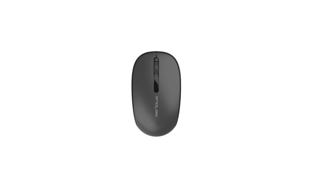 Mouse Serioux Spark 215 Wireless Negru, Senzor: Optic, DPI: 1000, conexiune: Dongle USB 2,4 GHz