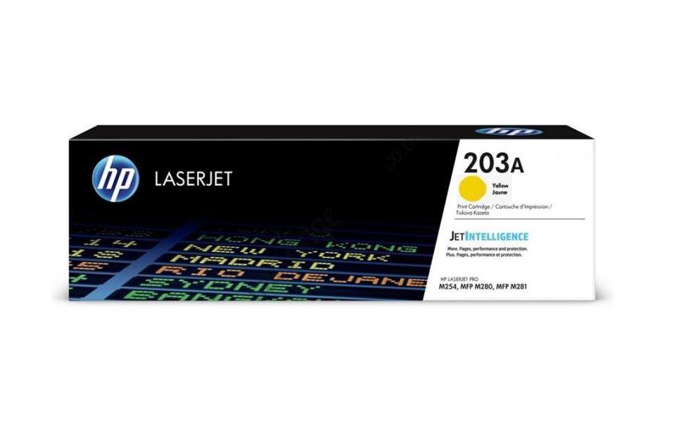 Toner HP 203A, Yellow