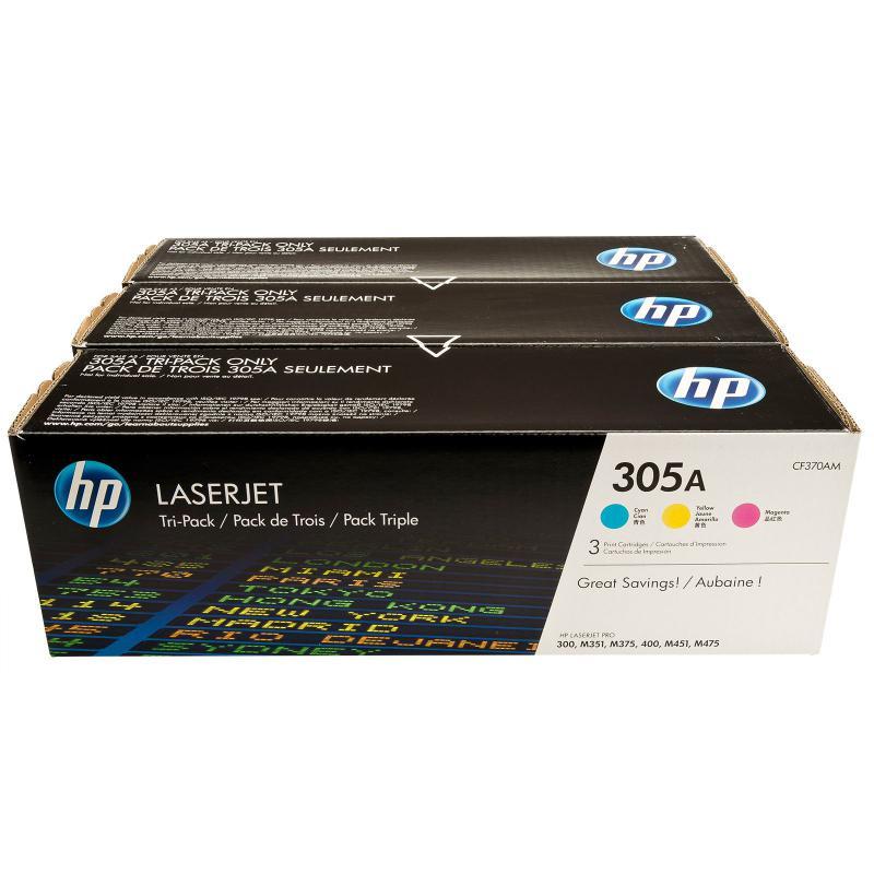 Toner HP CF370AM, Cyan, Magenta, Yellow