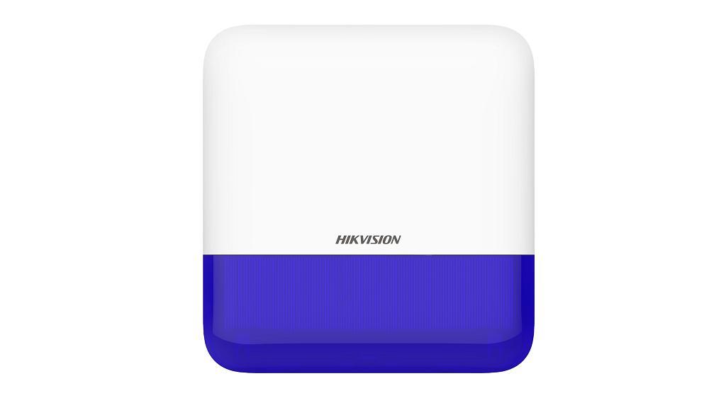 Sirene de exterior wireless AXPRO Hikvision DS-PS1-E-WE(Blue Indicator), frecventa de operare: 868 MHz