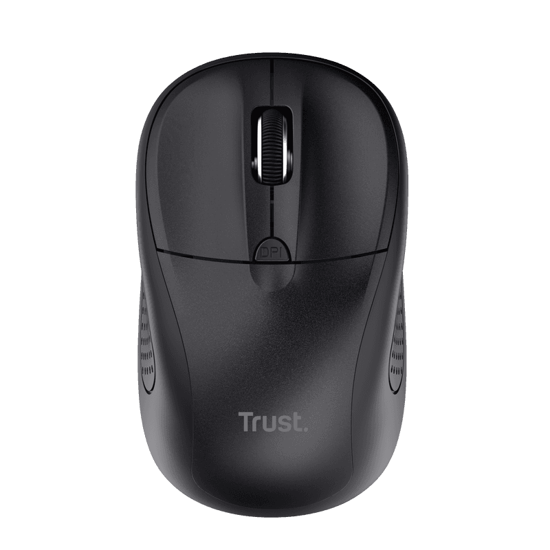 Mouse Wireless Trust Primo, 1600 dpi, Negru