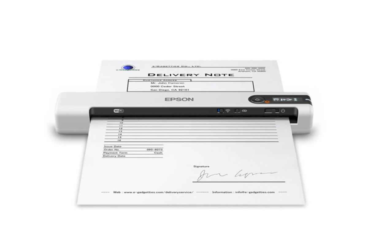 Scanner Epson WorkForce DS-80W, A4, Manual, Sheetfed, USB + WLAN