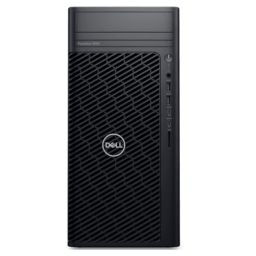 Desktop Workstation Dell Precision 3680 Tower cu procesor Intel Core i9 14900K pana la 6 GHz, 64 GB DDR5, 1TB SSD