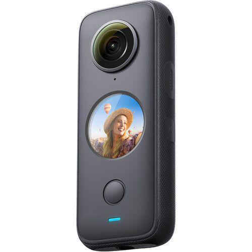 Camera video sport Insta360 ONE X2, 5.7K, 360°, Waterproof(pana la 10 metri), 4 microfoane, Mod Steadycam, InstaPano