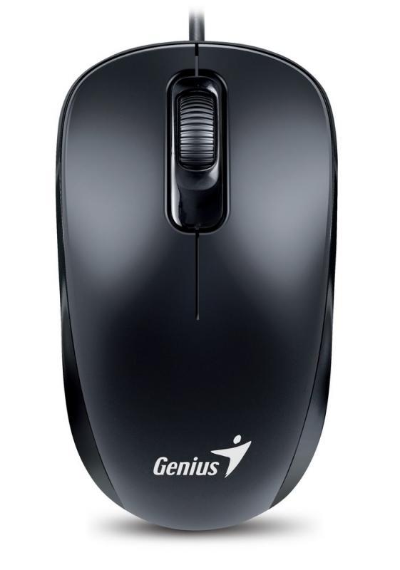 Mouse Genius DX-110, 1000 dpi, Negru
