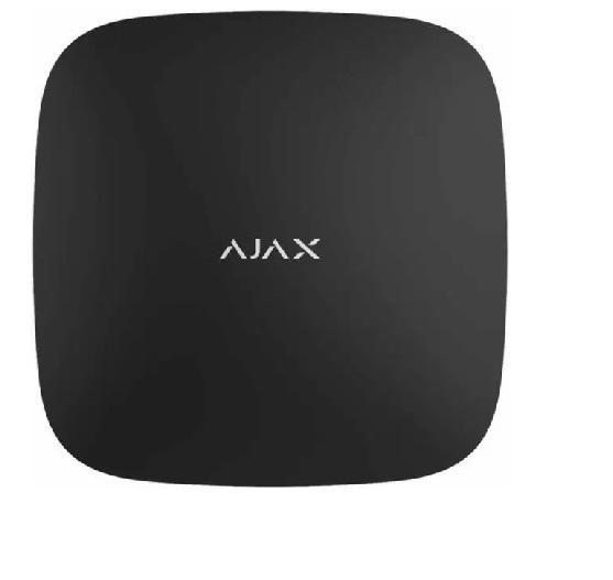 Centrala alarma wireless AJAX Hub2 - negru, 2xSIM 4G/3G/2G, Ethernet - AJAX; Dispozitive conectate: 100