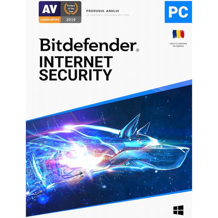 Licenta retail Bitdefender Internet Security - protectie completapentruWindows, valabila pentru 2 ani, 5 dispozitive