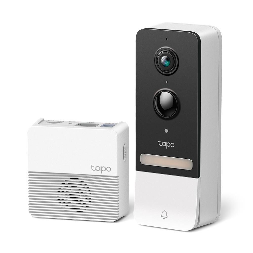 TP-Link Sonerie video smart TAPO D230S1, Senzor: 1/2.7“, Lentile F/NO: 2.1, IR pana la 7m, Rezistenta la ap: IP64