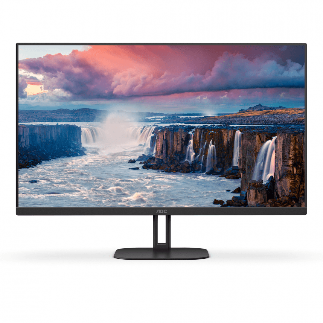 Monitor Consumer AOC 27V5CE/BK, 27", 1920 x 1080 pixeli, Black, 3 ani Garantie