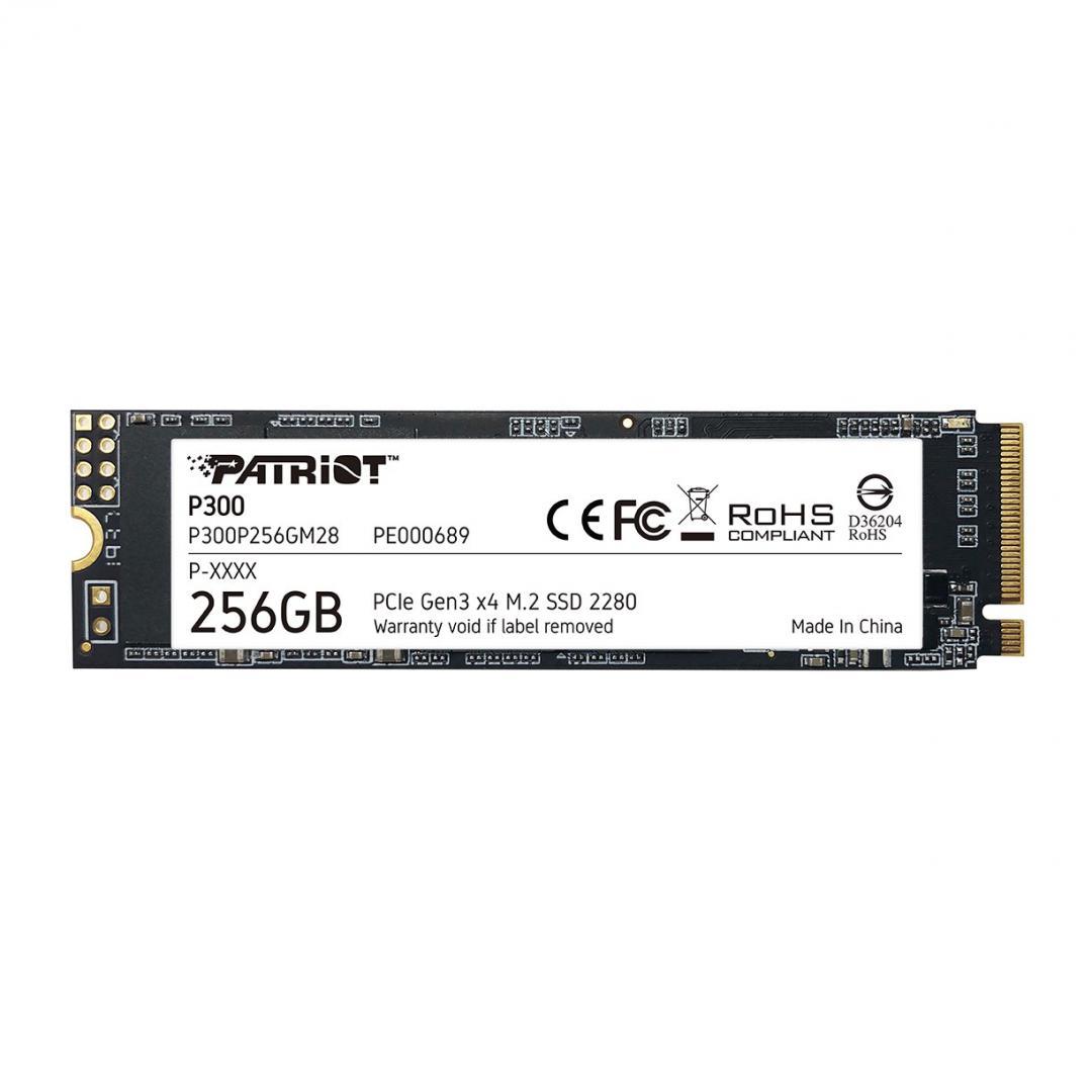 SSD intern Patriot P300, 256 GB, PCI Express 3.0 x4, NVMe, M.2