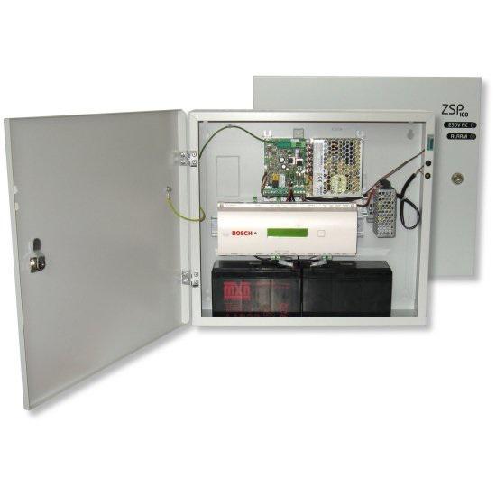 Sursa de alimentare pentru sisteme de detectie incendiu 24V/2.5A in cutie metalica Merawex ZSP100-2.5A-18